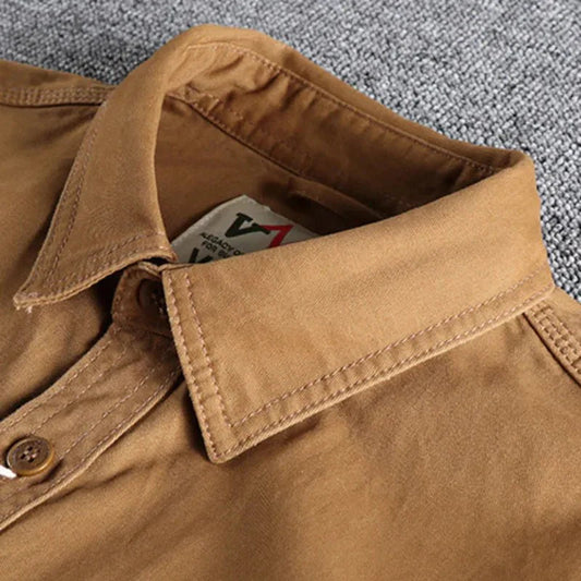 Men's Long Sleeve Pocket Shirt 3