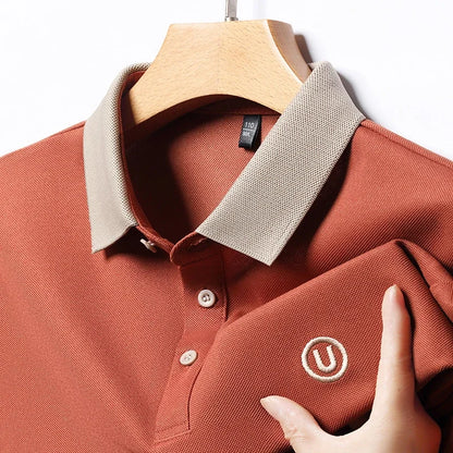 Men's Polo Shirts | Cotton Casual Polo with Embroidered Design | Breathable Comfort for Any Occasion 2