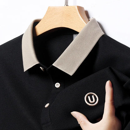 Men's Polo Shirts | Cotton Casual Polo with Embroidered Design | Breathable Comfort for Any Occasion 3