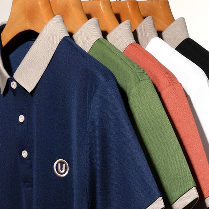 Men's Polo Shirts | Cotton Casual Polo with Embroidered Design | Breathable Comfort for Any Occasion 5