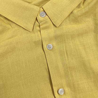 Men's Relaxed Long-Sleeve Shirt with Lapel Collar 5