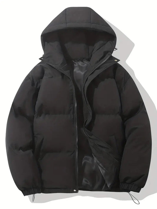 Men's Hooded Down-Insulated Puffer Jacket