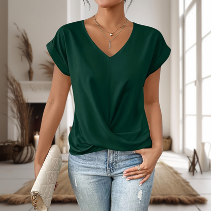Mia | Casual Comfortable V-Neck T-Shirt 6