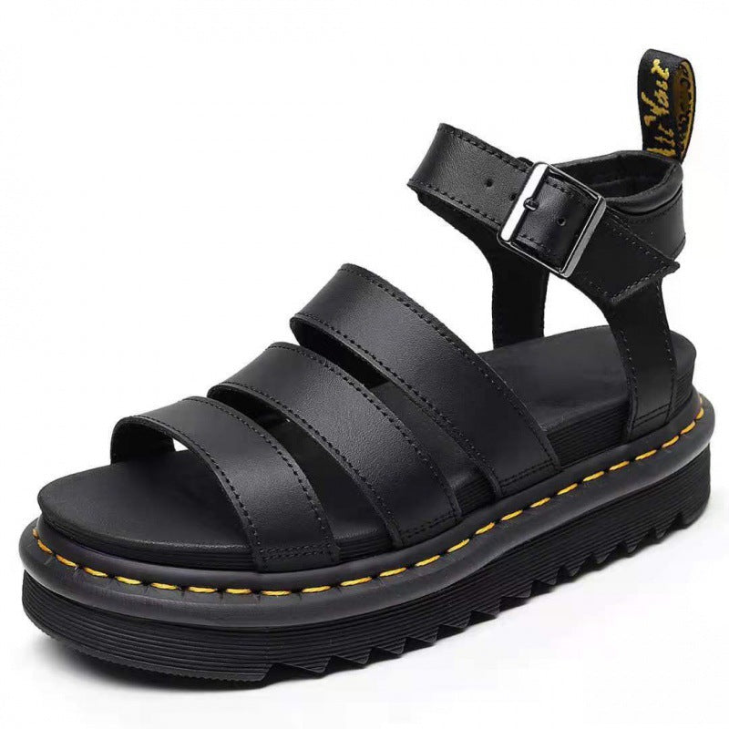 Mia | Chic Modern Platform Strappy Sandals 1