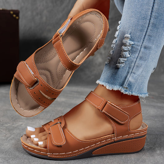 Mia | Stylish Adjustable Wedge Sandals for Women 2