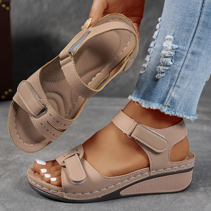 Mia | Stylish Adjustable Wedge Sandals for Women 3