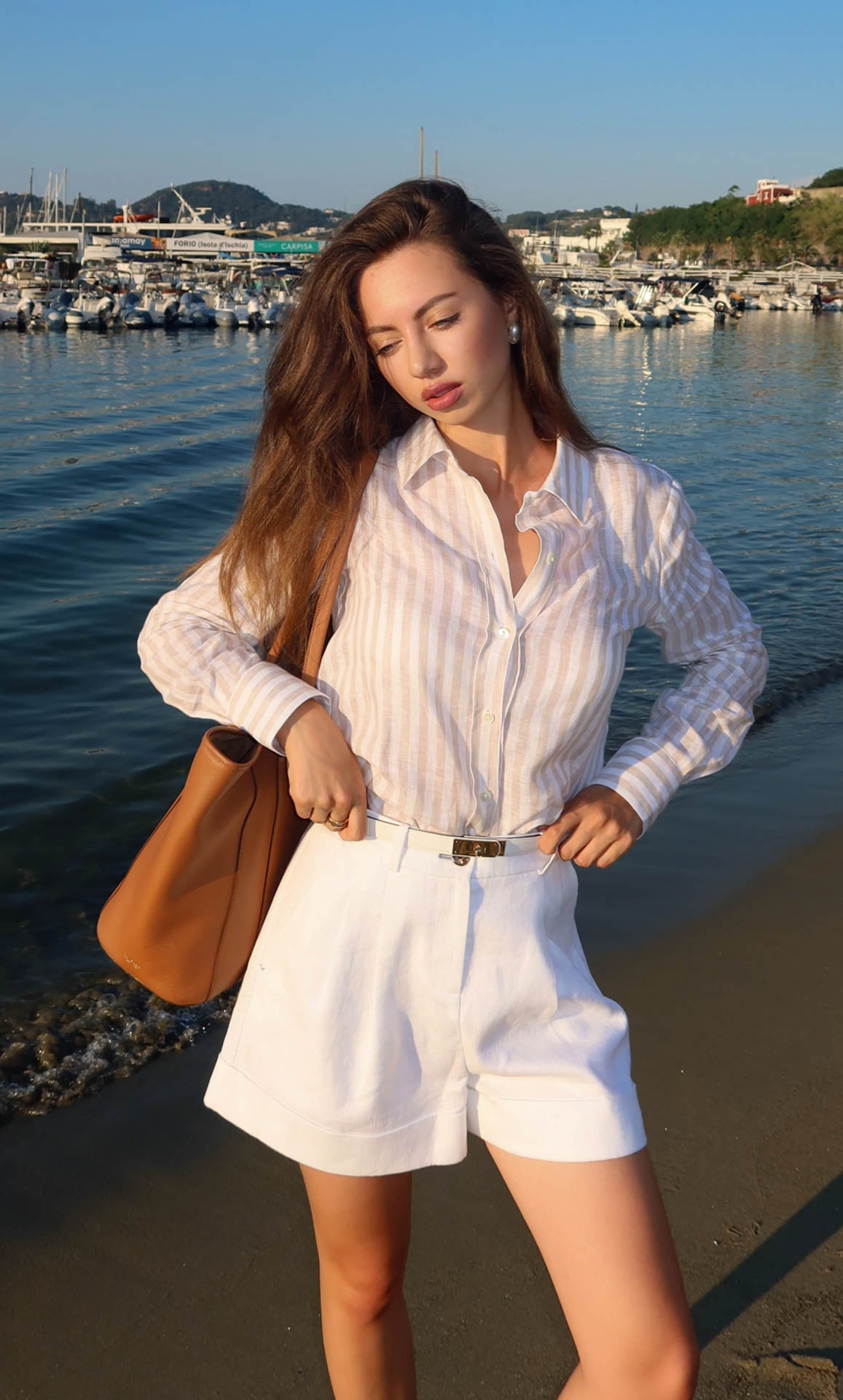 Mia | Stylish Breathable Linen Women's Shirt 11