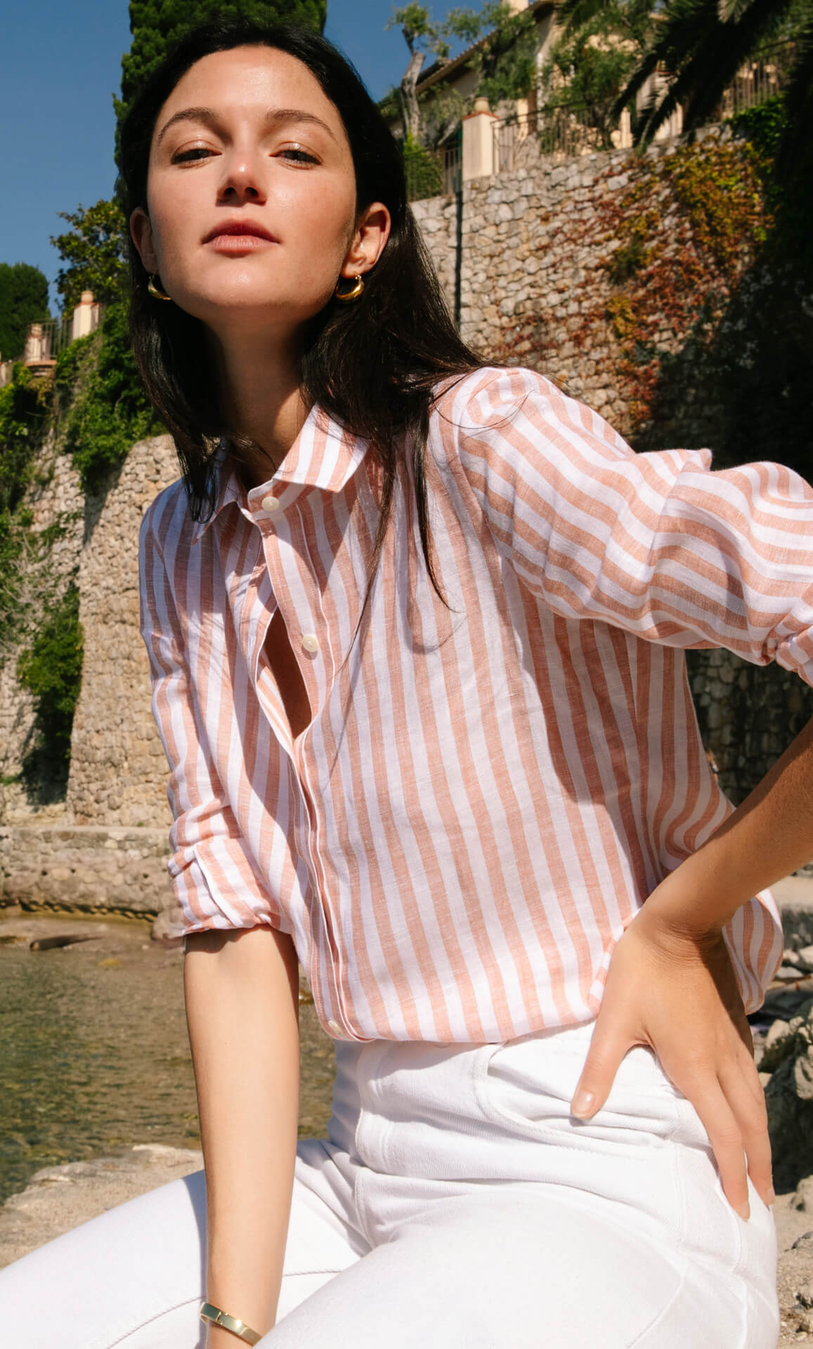 Mia | Stylish Breathable Linen Women's Shirt 12