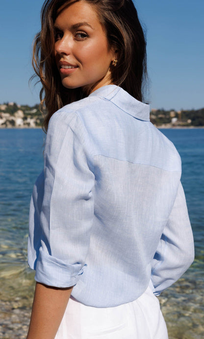 Mia | Stylish Breathable Linen Women's Shirt 3