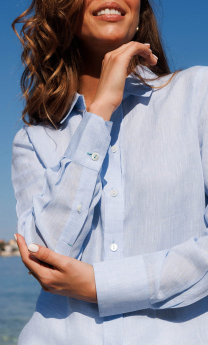 Mia | Stylish Breathable Linen Women's Shirt 5