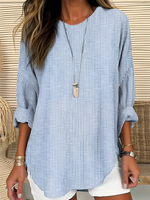 Mia | Stylish Vertical Stripe Blouse for Women 0