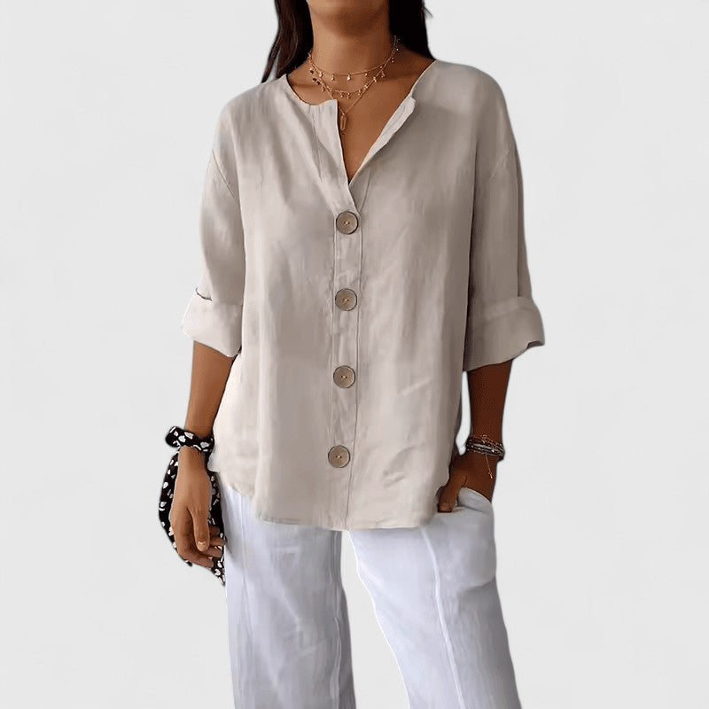 Mia | Versatile Relaxed Fit Blouse for Women 1