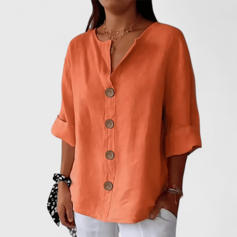Mia | Versatile Relaxed Fit Blouse for Women 5