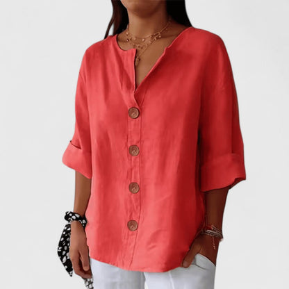 Mia | Versatile Relaxed Fit Blouse for Women 6