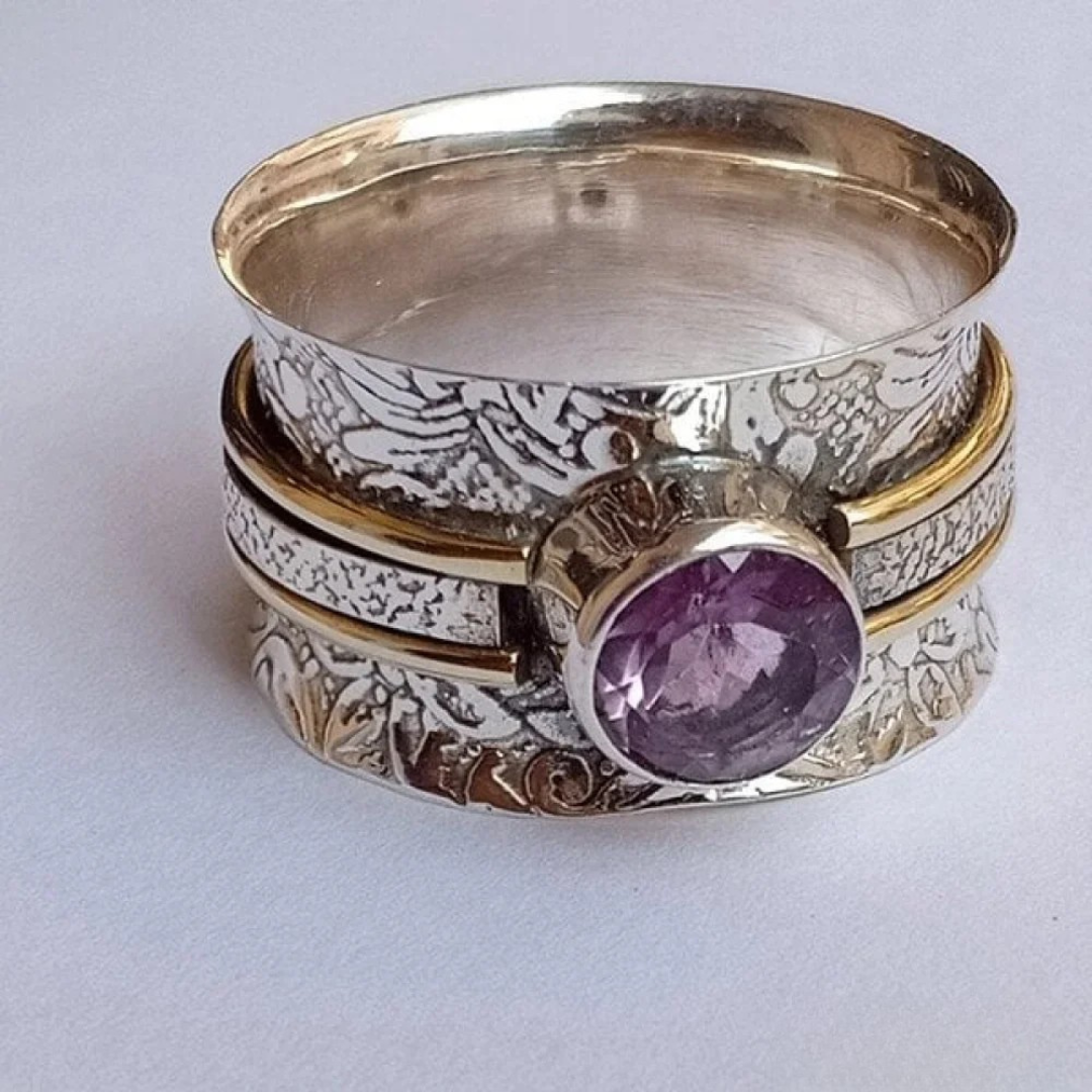 Mindfulness Ring in Bohemian Crystal 0