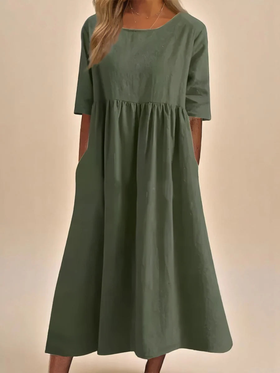 Miranda | Classic Mid Sleeve Dress 3