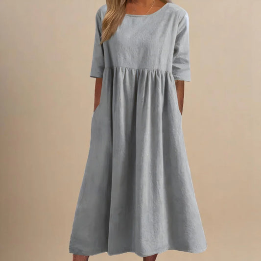 Miranda | Classic Mid Sleeve Dress 6