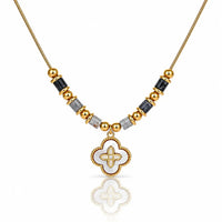 Mystic Clover Necklace - 18K Gold Plated 0