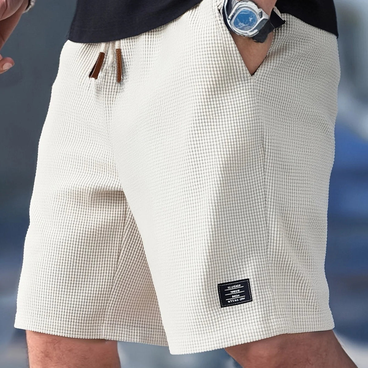 Nathan | Elegant Easy-Fit Shorts 0