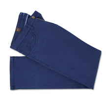 Navy Techno-Stretch Sateen 5 Pocket Pants 0