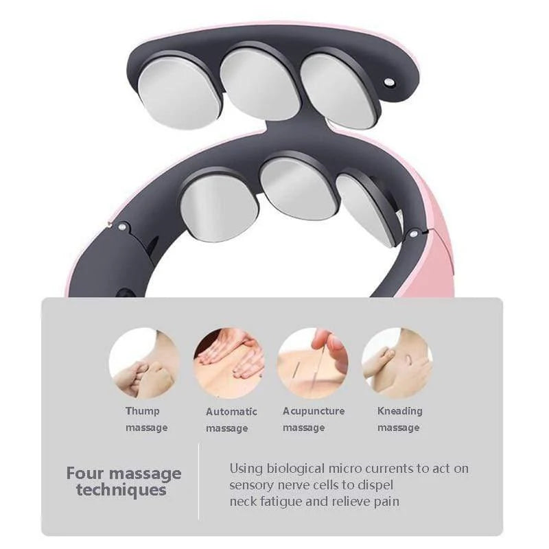Neck Massager with Multi-Mode Pulse Function 5