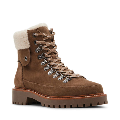 Nerina Snow Boots Women | Leather, Faux Fur Lined, Lace-Up Design 10