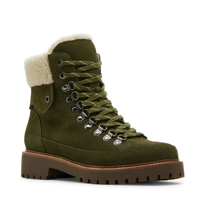 Nerina Snow Boots Women | Leather, Faux Fur Lined, Lace-Up Design 11