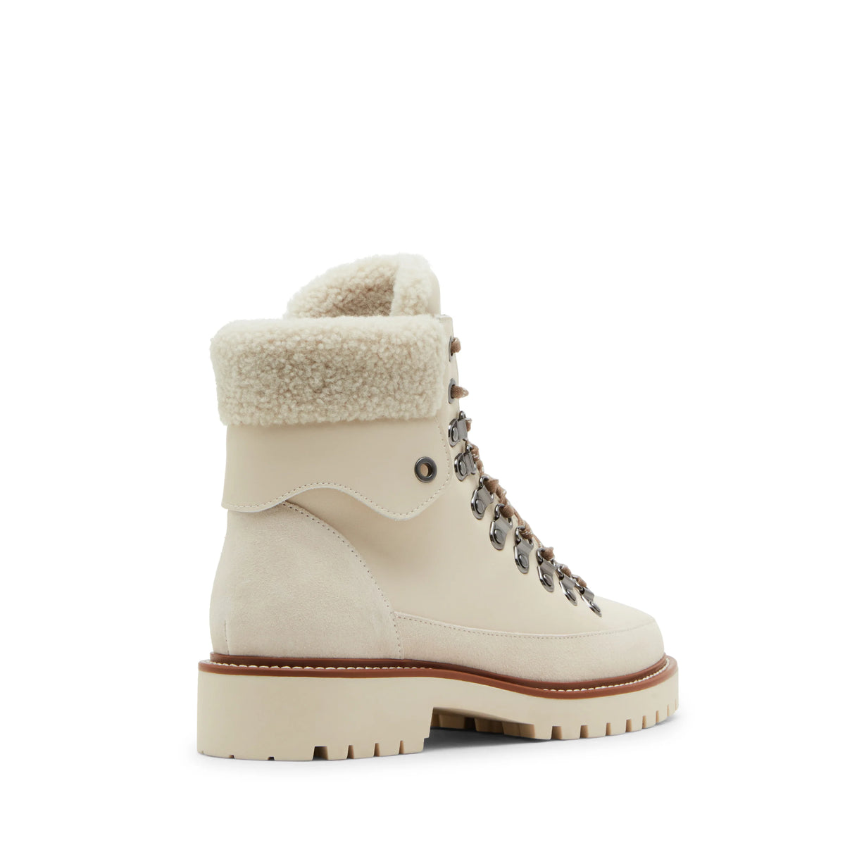 Nerina Snow Boots Women | Leather, Faux Fur Lined, Lace-Up Design 4
