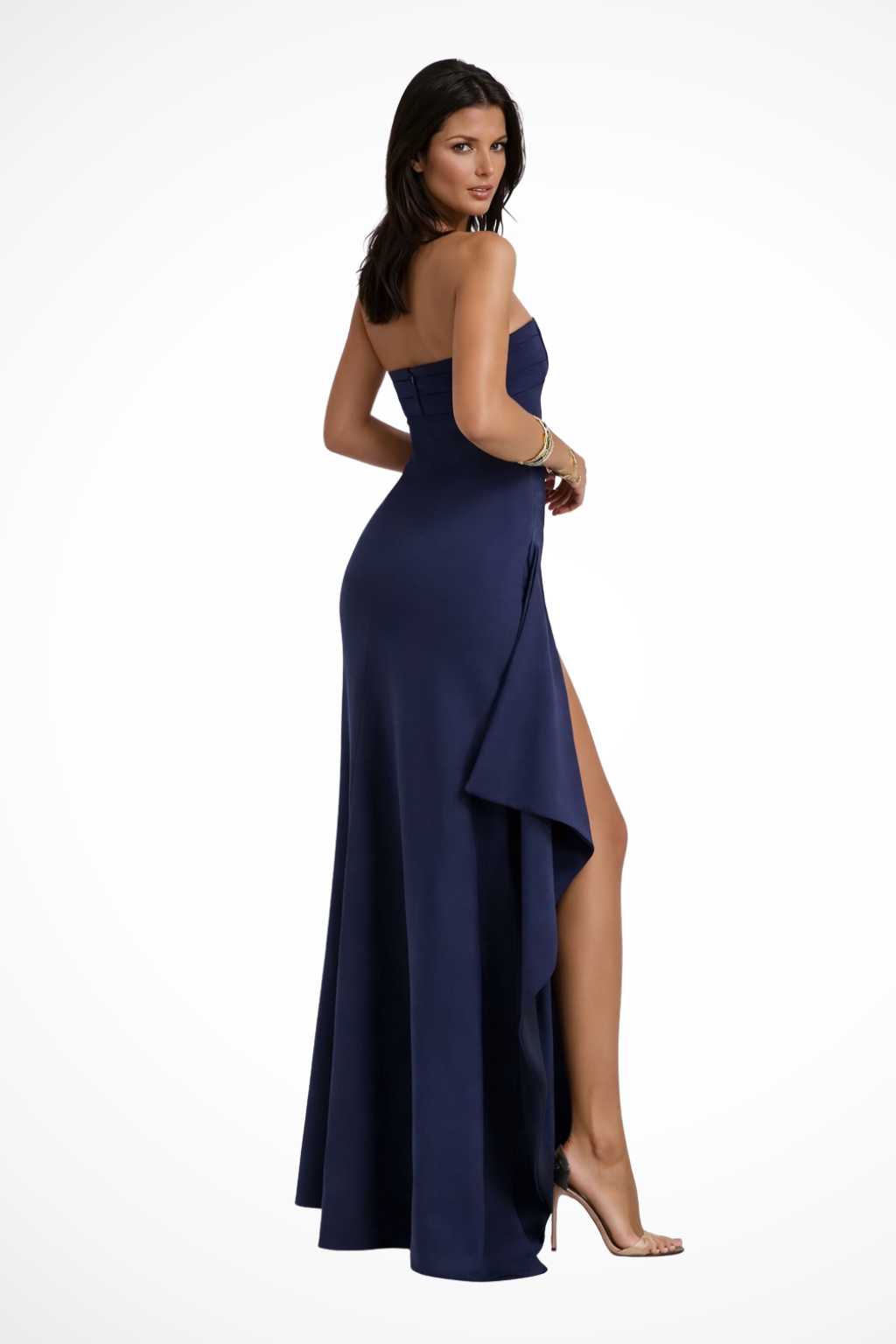 Nora | Strapless Evening Maxi Dress 3