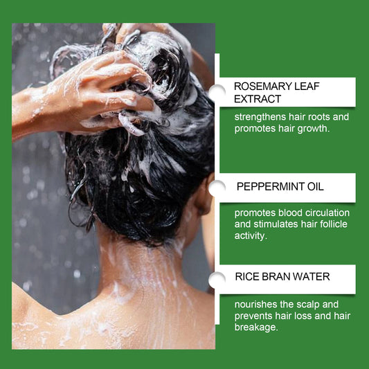 Nourish & Grow | Rosemary Hair Growth Spray with Rice Water for Hydration and Thickness 2