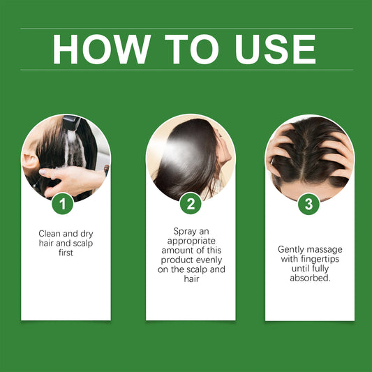 Nourish & Grow | Rosemary Hair Growth Spray with Rice Water for Hydration and Thickness 5