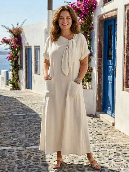 Octavia | Women's Pocket Maxi Dress 0