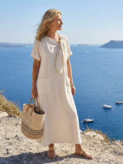 Octavia | Women's Pocket Maxi Dress 2