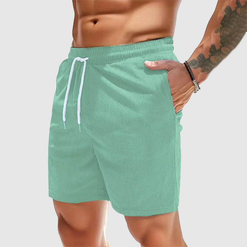 Oliver | Elastic Waist Corduroy Casual Shorts 2