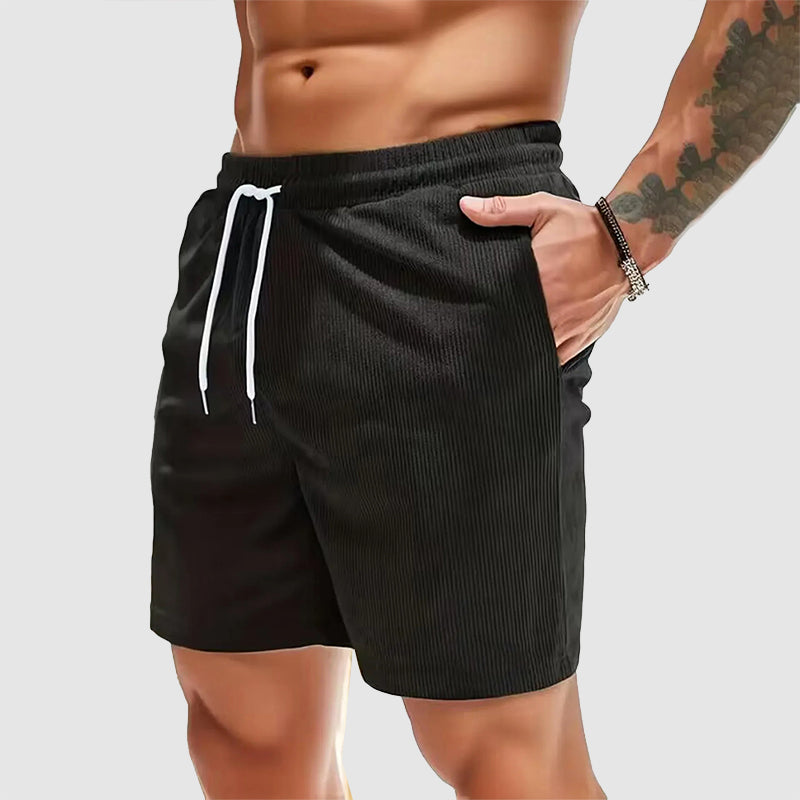 Oliver | Elastic Waist Corduroy Casual Shorts 3