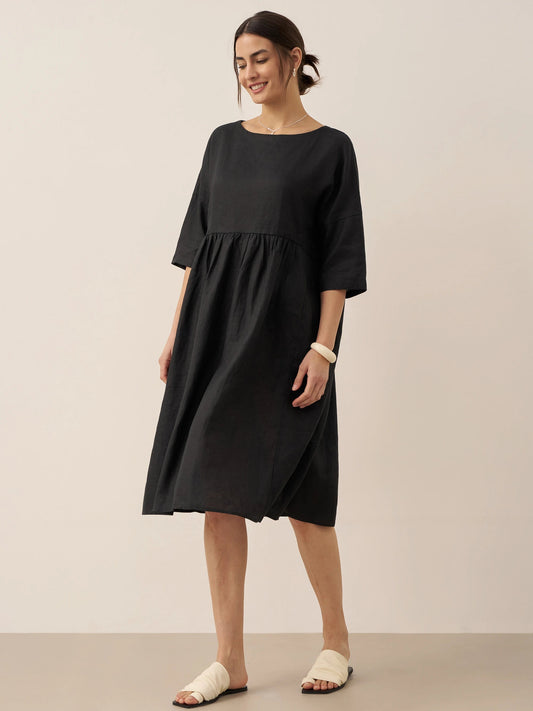 Olivia | Elegant Lightweight A-Line Summer Dress for Wedding Guests 11