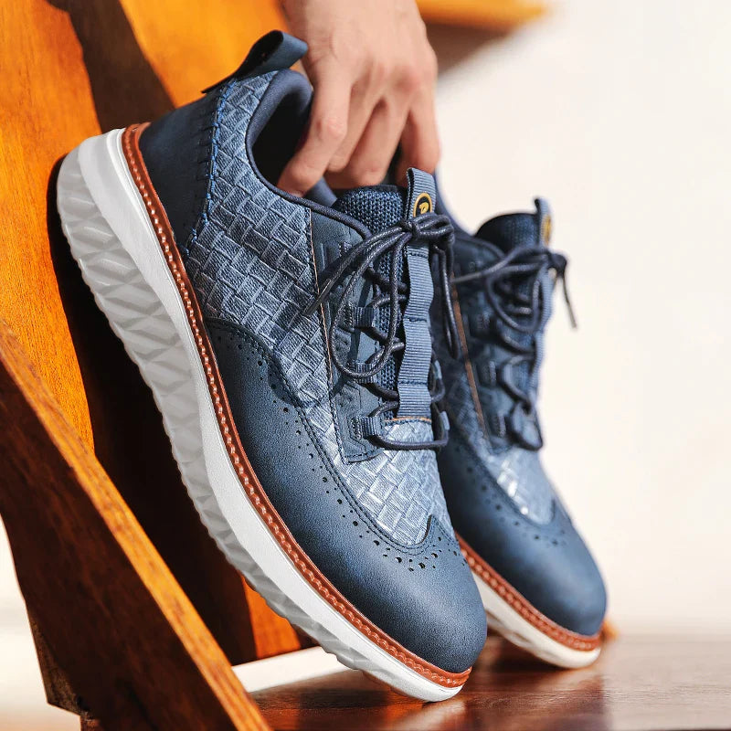 Oscar | Leather Oxford Sneakers 3