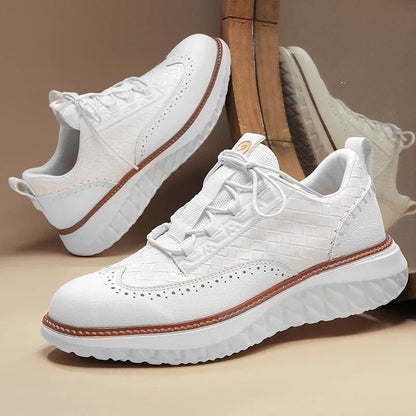 Oscar | Leather Oxford Sneakers 6