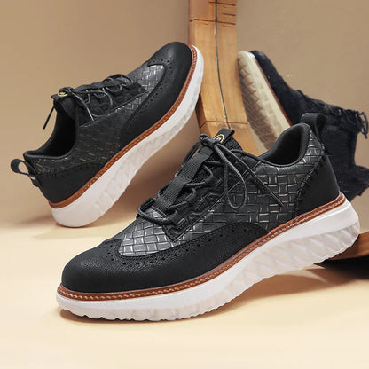 Oscar | Leather Oxford Sneakers 7