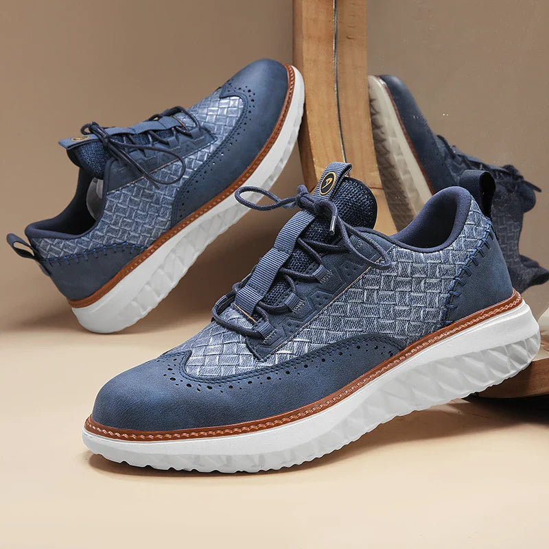 Oscar | Leather Oxford Sneakers 8