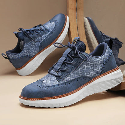 Oscar | Leather Oxford Sneakers 8