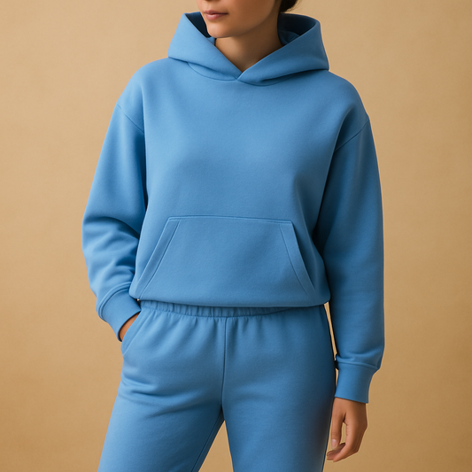 Oversized hoodie and jogger set for women | Hazel 5