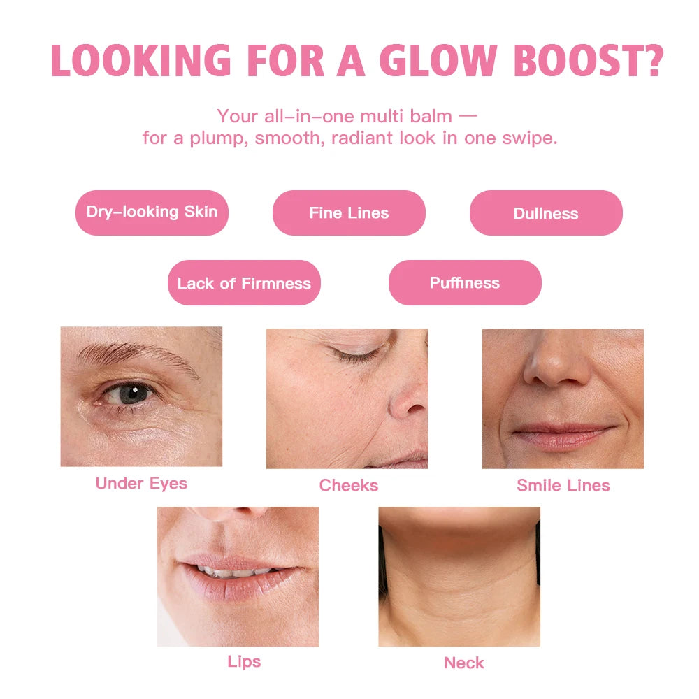 PDRN Pink Collagen Multi Balm | Deep Hydration & Brightening Treatment for Youthful Skin 3