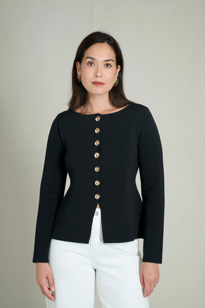 PLAIN KNITTED VEST 0