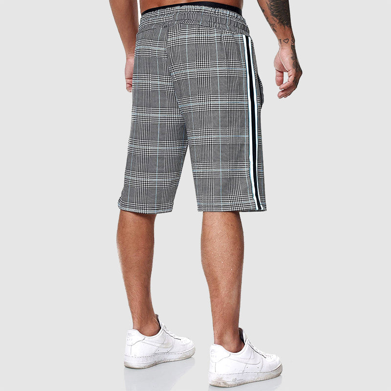 Parker | Relaxed Fit Plaid Drawstring Shorts 3