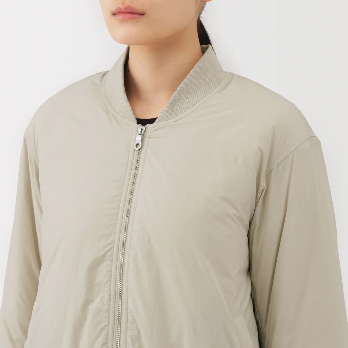 Pavia Black Puffer Jacket | Water Repellent, Recycled Polyester Winter Coat for Women 7