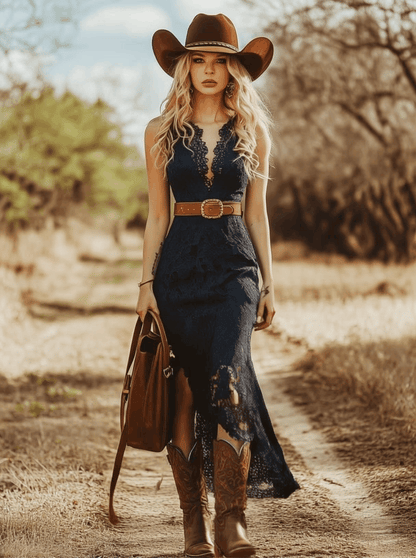 Pearl | V-Neck Sleeveless Midi Dress 1