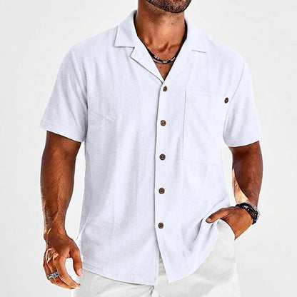 Philip | Linen Short Sleeve Resort Shirt 2