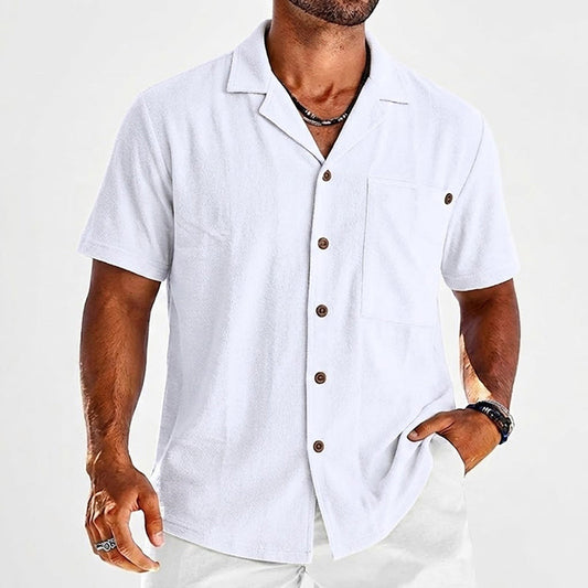 Philip | Linen Short Sleeve Resort Shirt 2