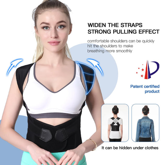 Posture Perfect | Adjustable Back Posture Corrector for Pain Relief | Unisex Design for Improved Alignment 3